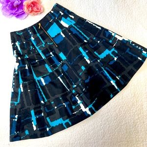 Express Design Studio Women's Pleated Knee Length Skirt- Sz 0